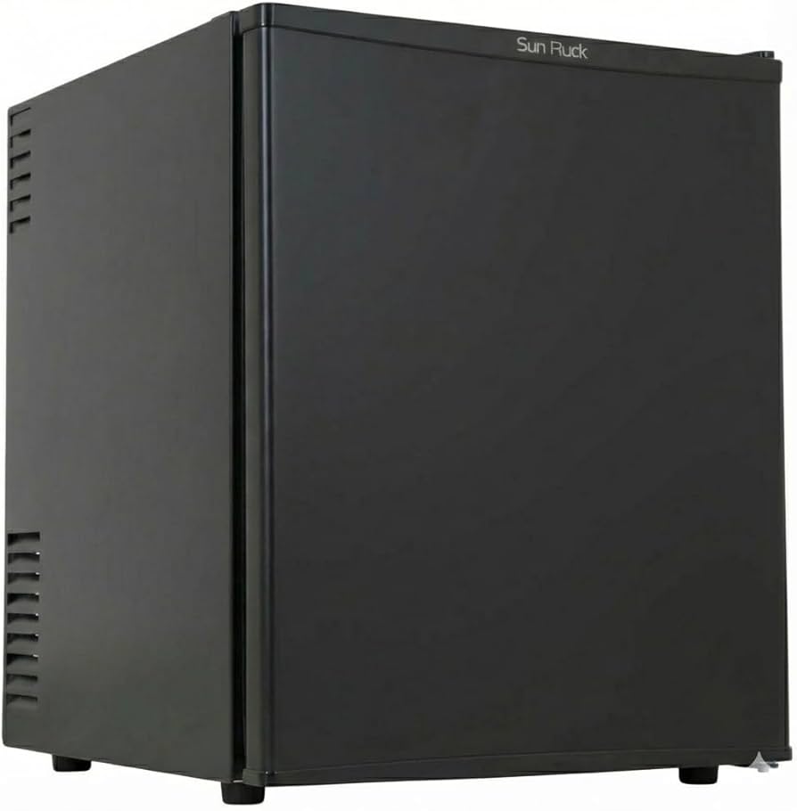 Amazon | SunRuck 冷蔵庫 小型 静冷 48L ブラック ペルチェ方式 強化